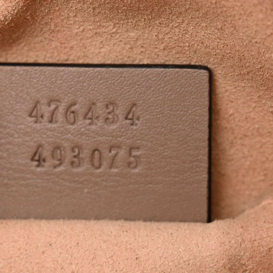 Gucci Calfskin Matelasse GG Marmont Belt Bag 85 34 Porcelain Rose Image 7