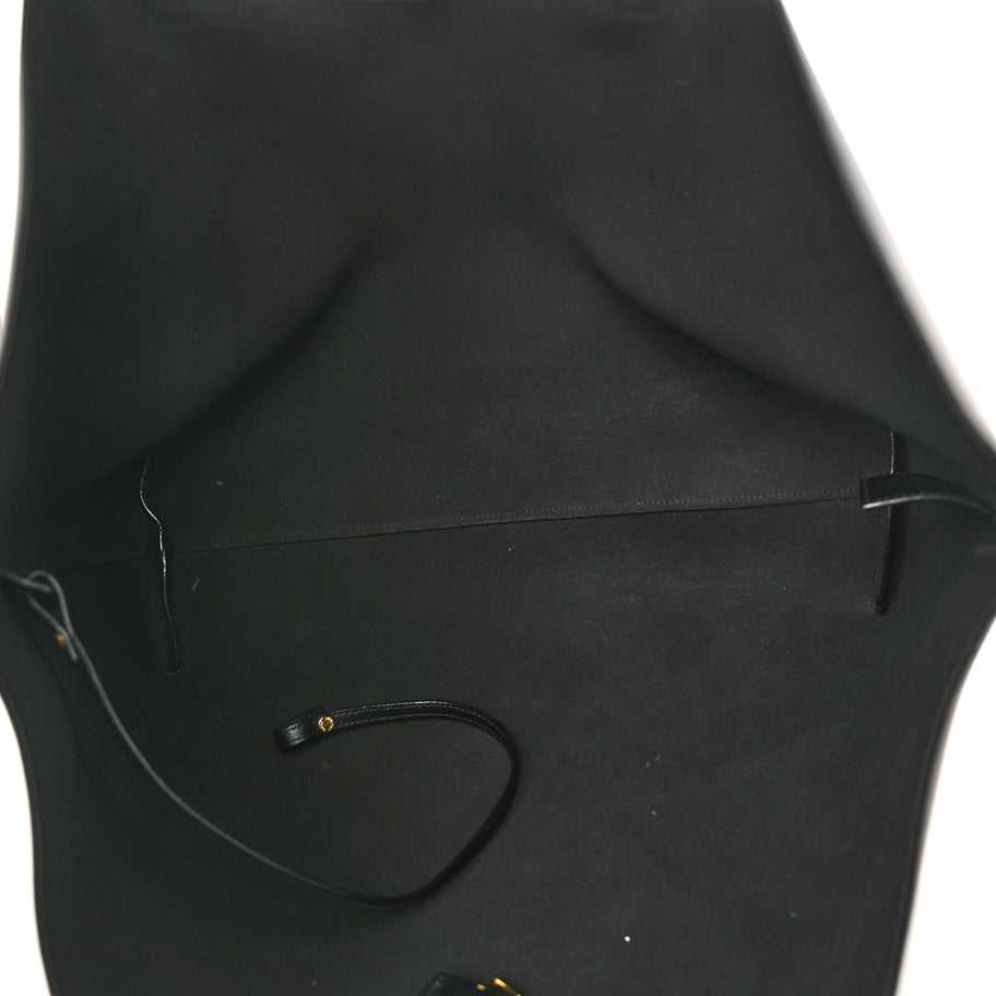 Saint Laurent Calfskin Large Shopping Tote Black Image 6
