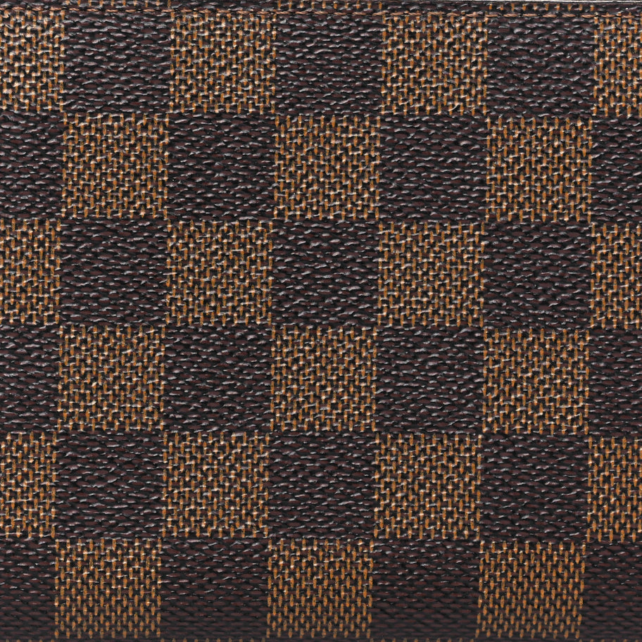 Louis Vuitton Damier Ebene Zippy Wallet Rose Ballerine Image 7