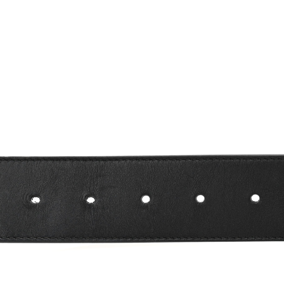 Gucci Calfskin Double G 40mm Belt 80 32 Black Image 3