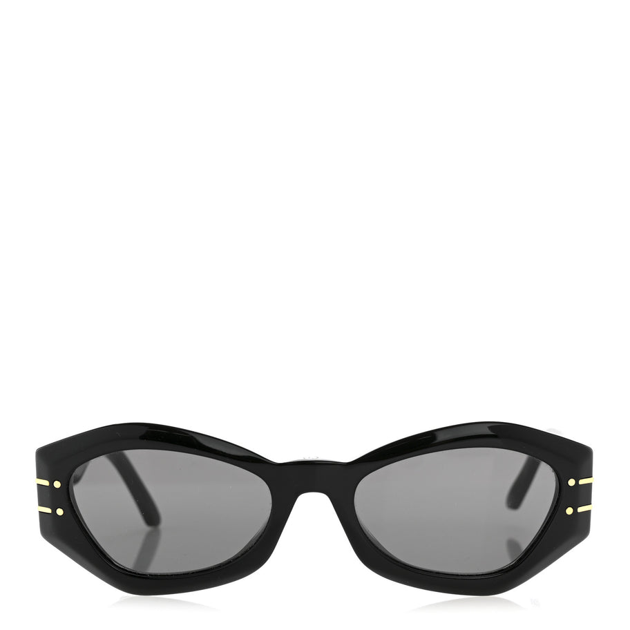 Christian Dior Acetate DiorSignature B1U Butterfly Sunglasses Black Image 2