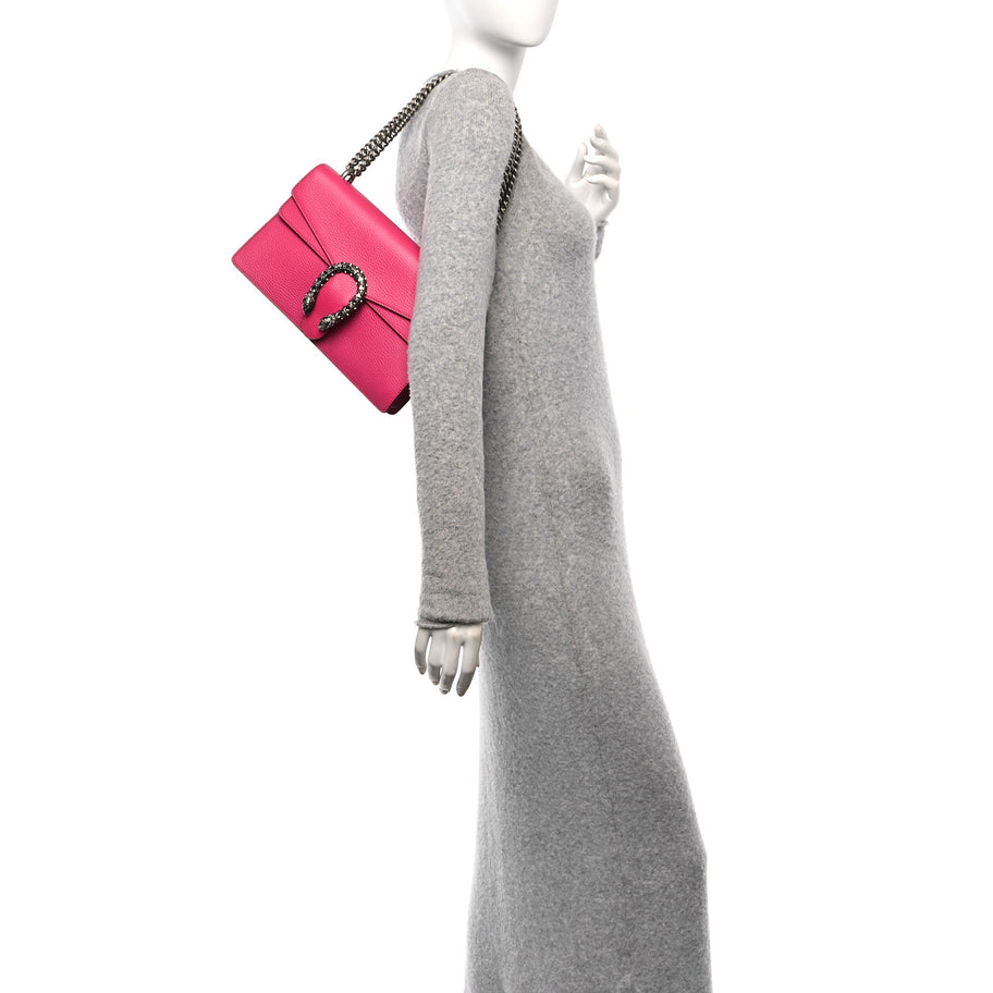 Gucci Dollar Calfskin Small Dionysus Shoulder Bag Box Pink Image 2