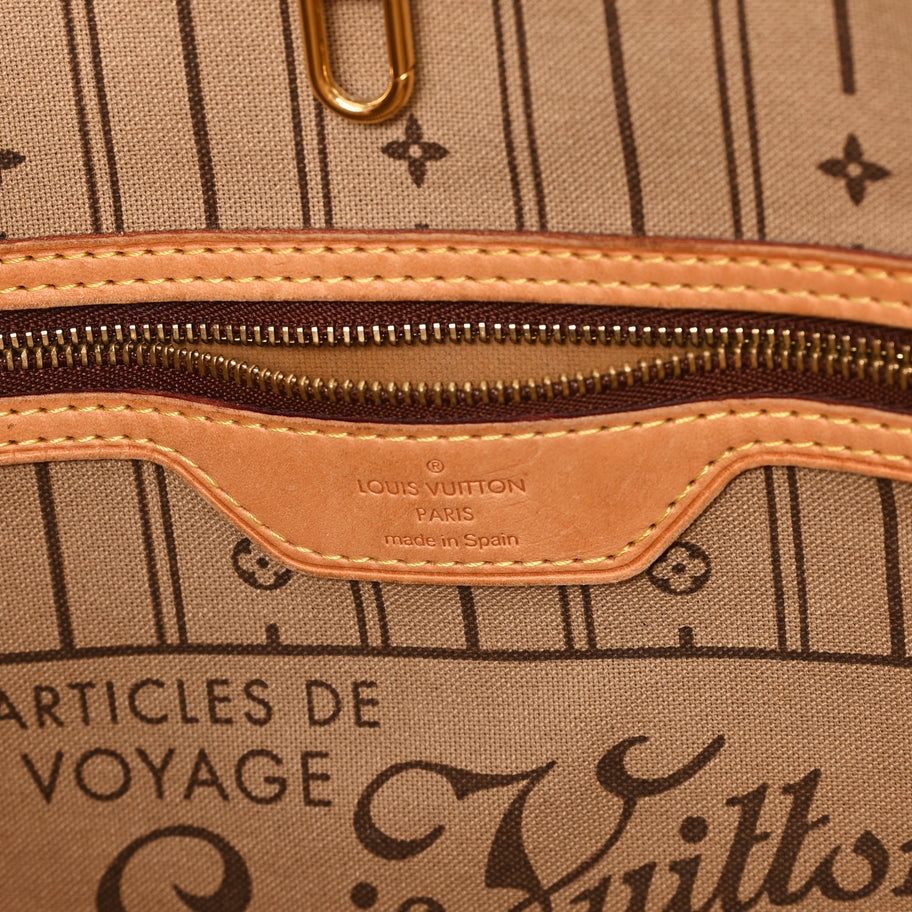 Louis Vuitton Monogram Neverfull MM Image 6