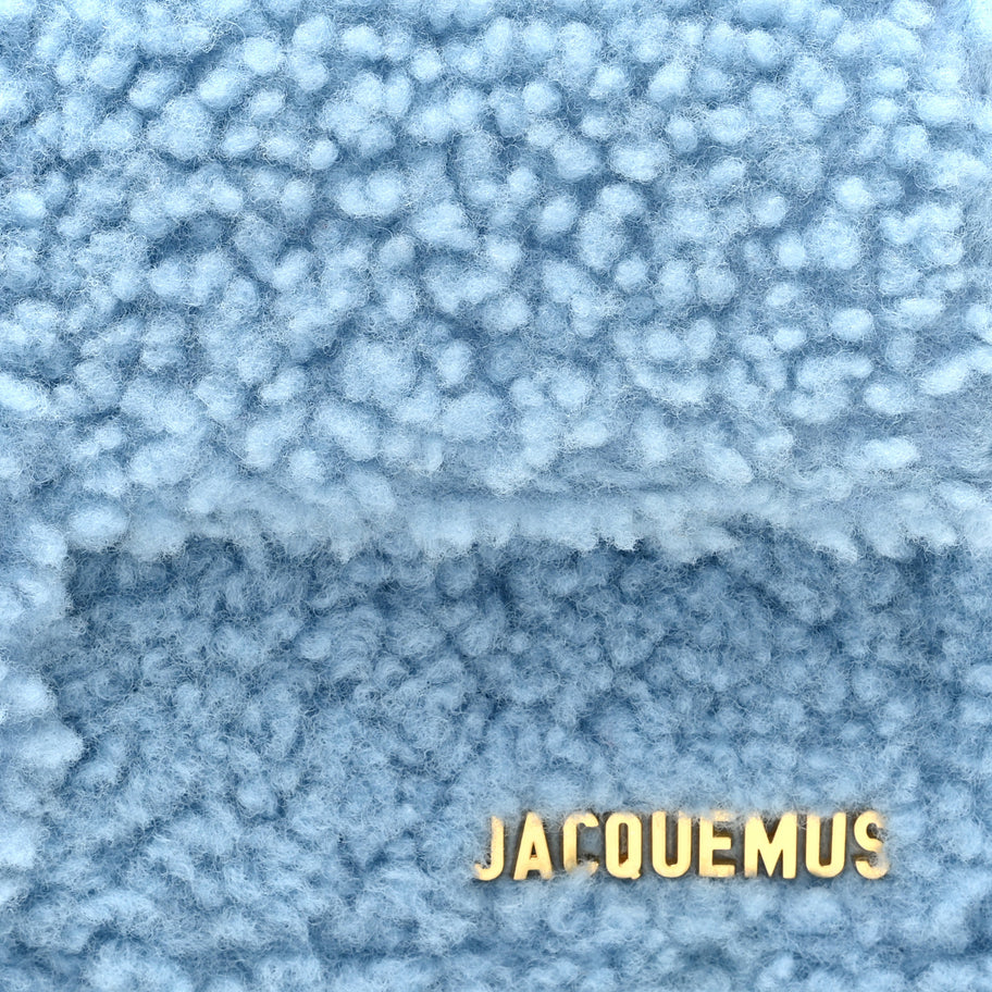 Jacquemus Shearling Le Bambidou Light Blue Image 7