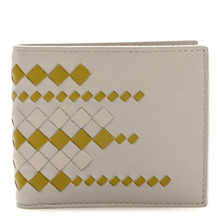 Bottega Veneta Nappa Intrecciato Bi-Fold Wallet Cement Image 1