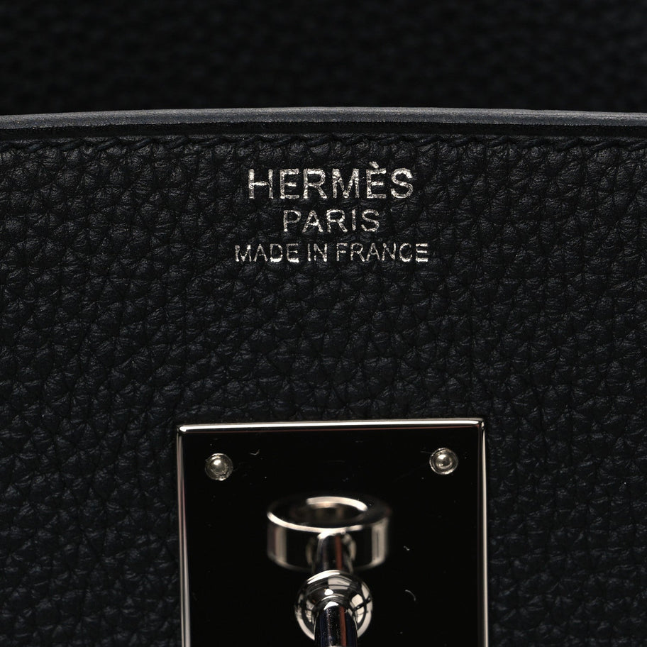 Hermes Togo Birkin 30 Black Image 6