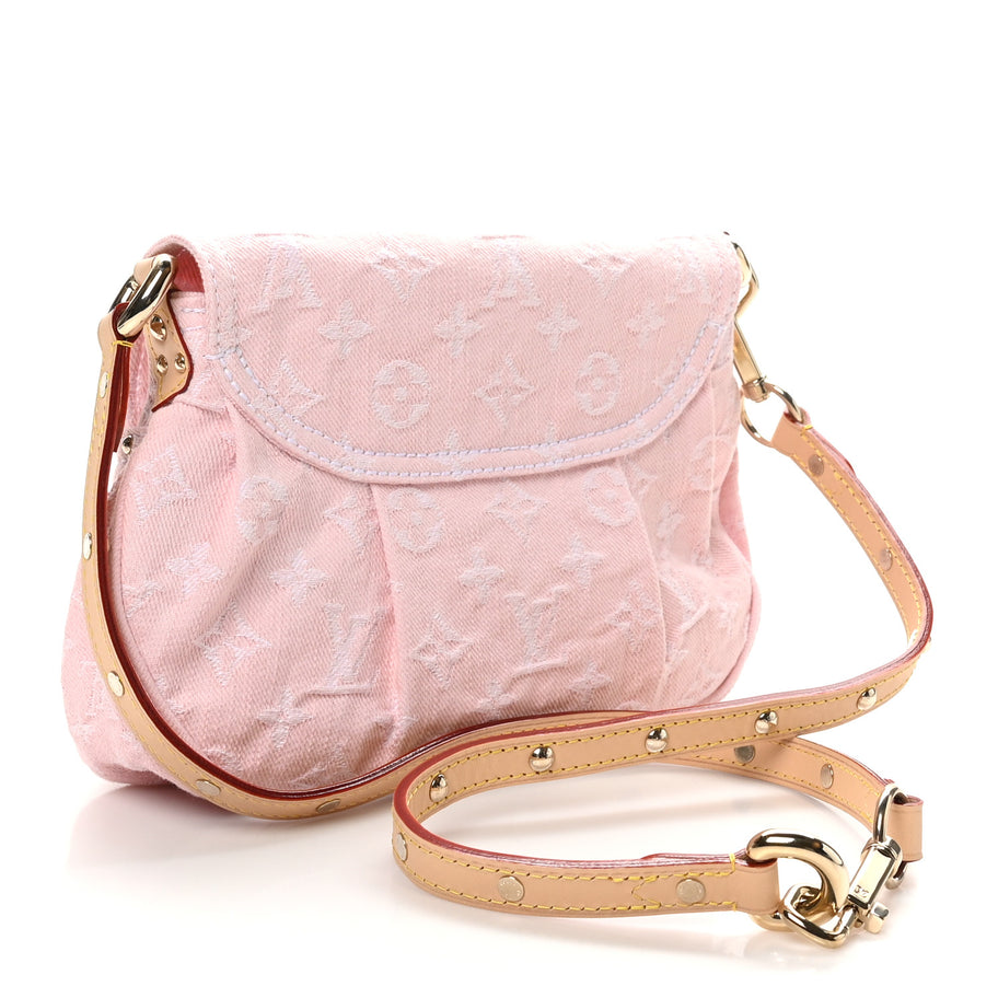 Louis Vuitton Monogram Denim Sunset Washed Pink Image 3