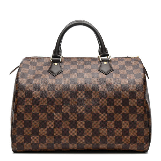 Louis Vuitton Damier Ebene Speedy 30 Brown Image 1