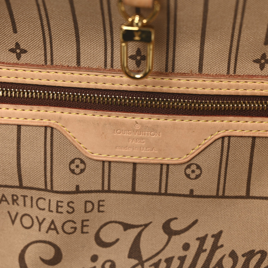 Louis Vuitton Monogram Neverfull MM Image 6