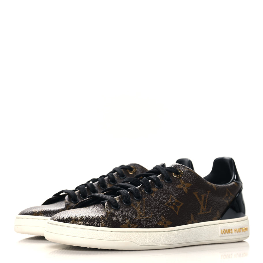 Louis Vuitton Patent Monogram Frontrow Sneakers Image 4