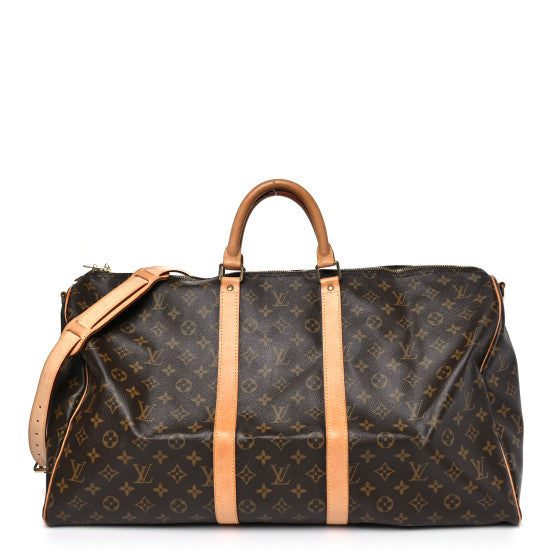  Louis Vuitton Monogram Keepall Bandouliere 55