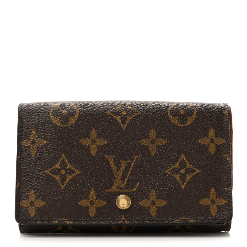  Louis Vuitton Monogram Porte-Monnaie Tresor Wallet