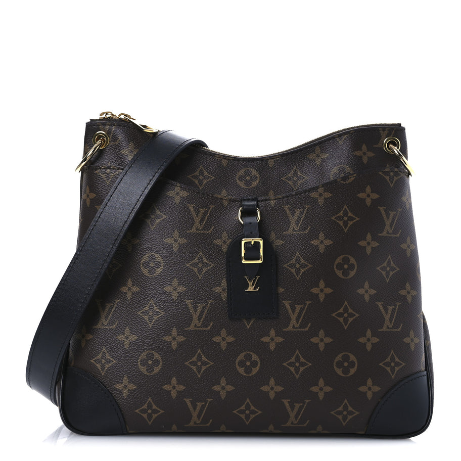 Louis Vuitton Monogram Odeon MM Black Image 7