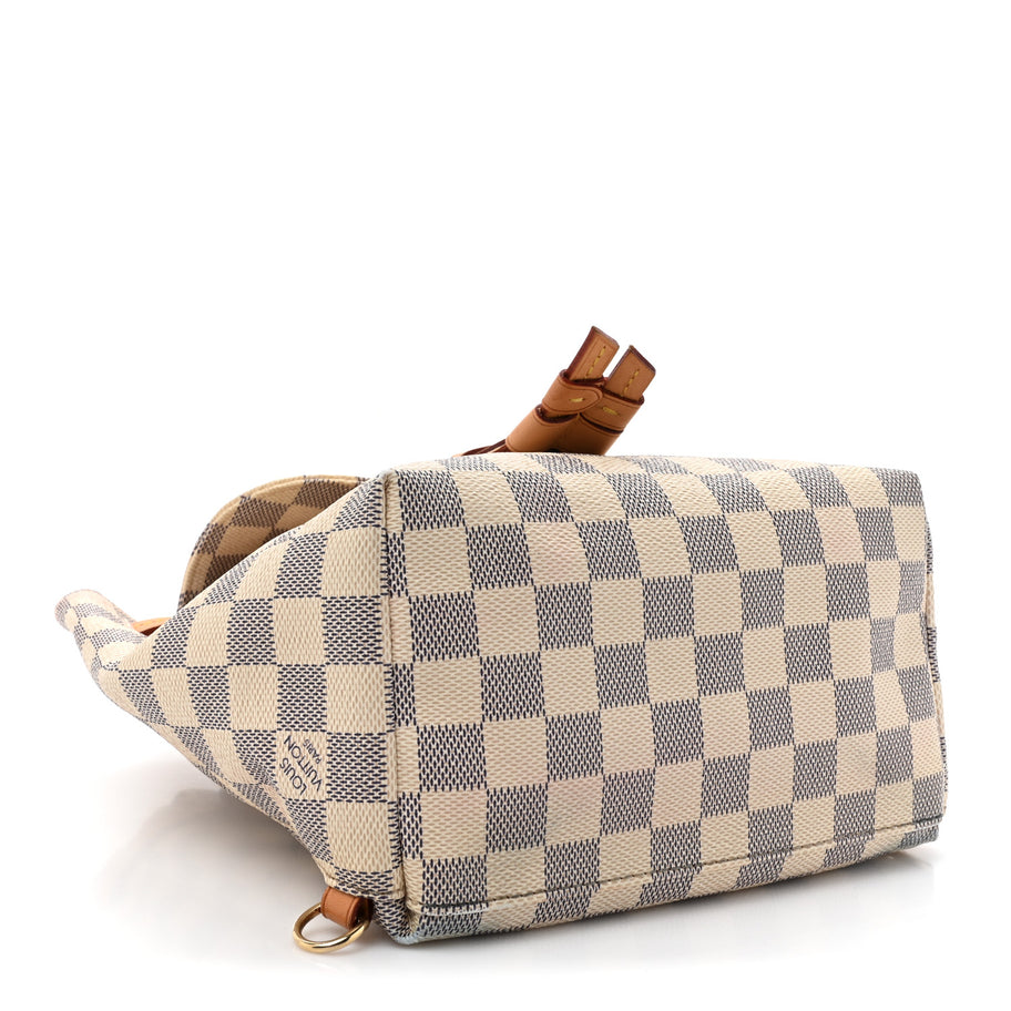 louis vuitton azur backpack Louis Vuitton Damier Azur Sperone BB Backpack