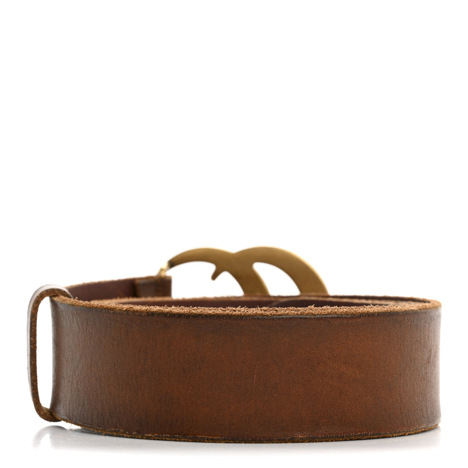 Gucci Faded Calfskin Double G 40mm Belt 90 36 Cuir Image 2