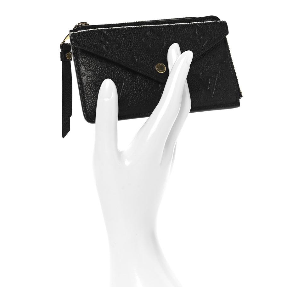 Louis Vuitton Empreinte Recto Verso Card Holder Black Image 2