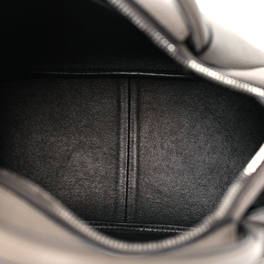 Prada Vitello Daino Soft Small Zippered Top Handle Bag Ninfea Image 5