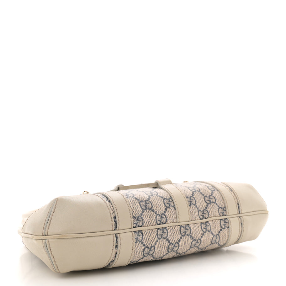 Gucci Monogram Reins Tote Navy Image 4