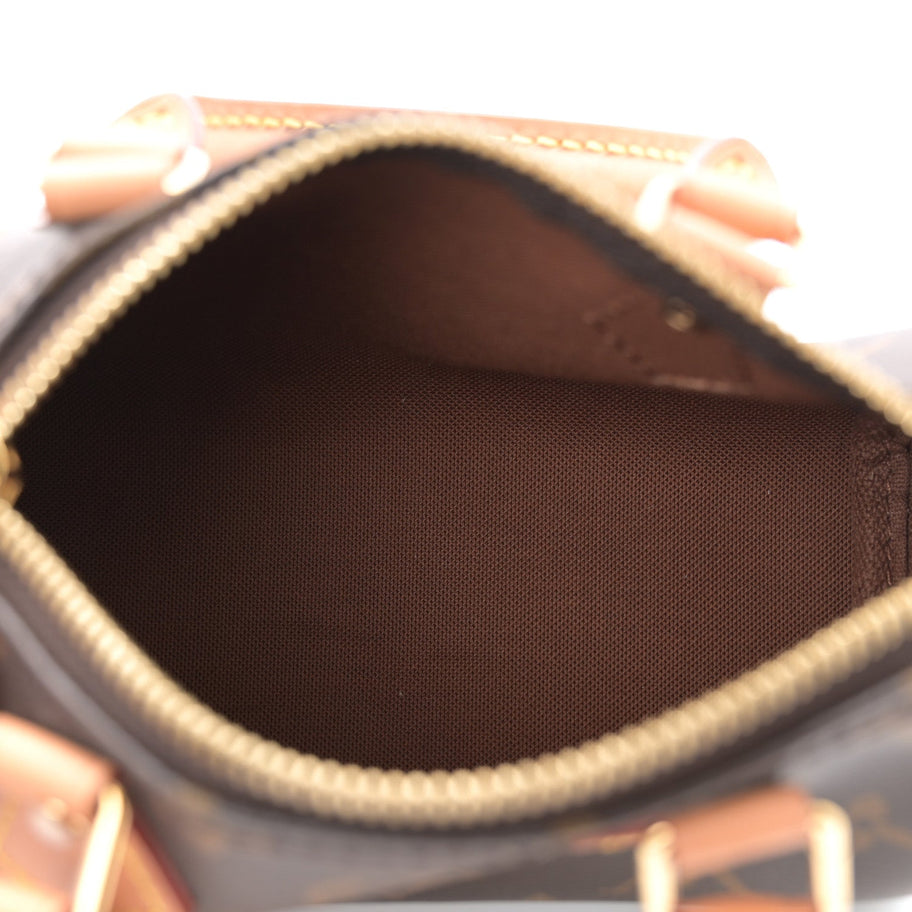 Louis Vuitton Monogram Nano Speedy Bandouliere Image 5