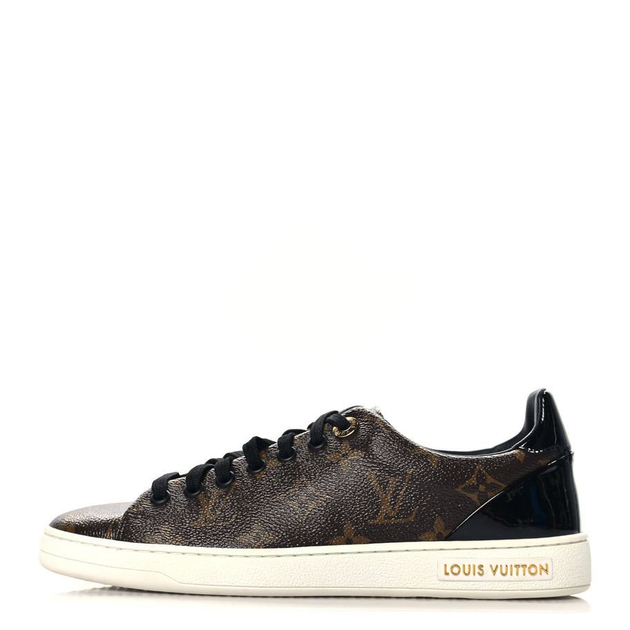 Louis Vuitton Patent Monogram Frontrow Sneakers Image 1