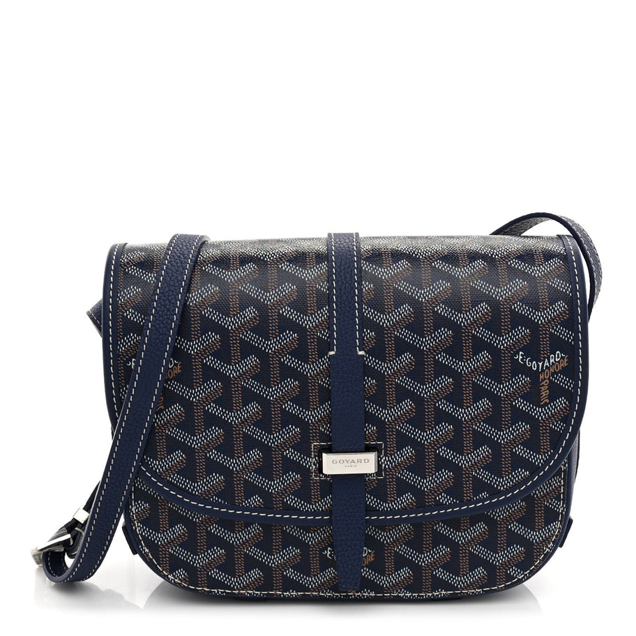 Goyard Goyardine Belvedere II PM Messenger Bag Navy Image 1