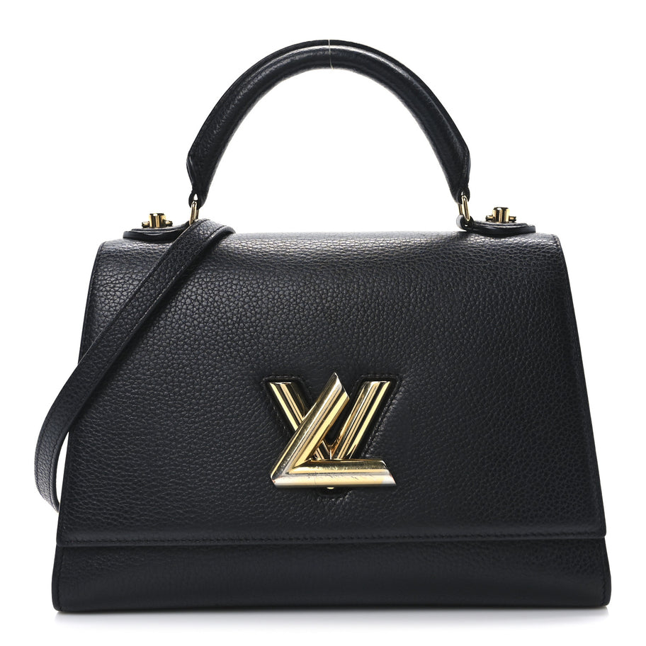 Louis Vuitton Taurillon Twist One Handle MM Black Image 1
