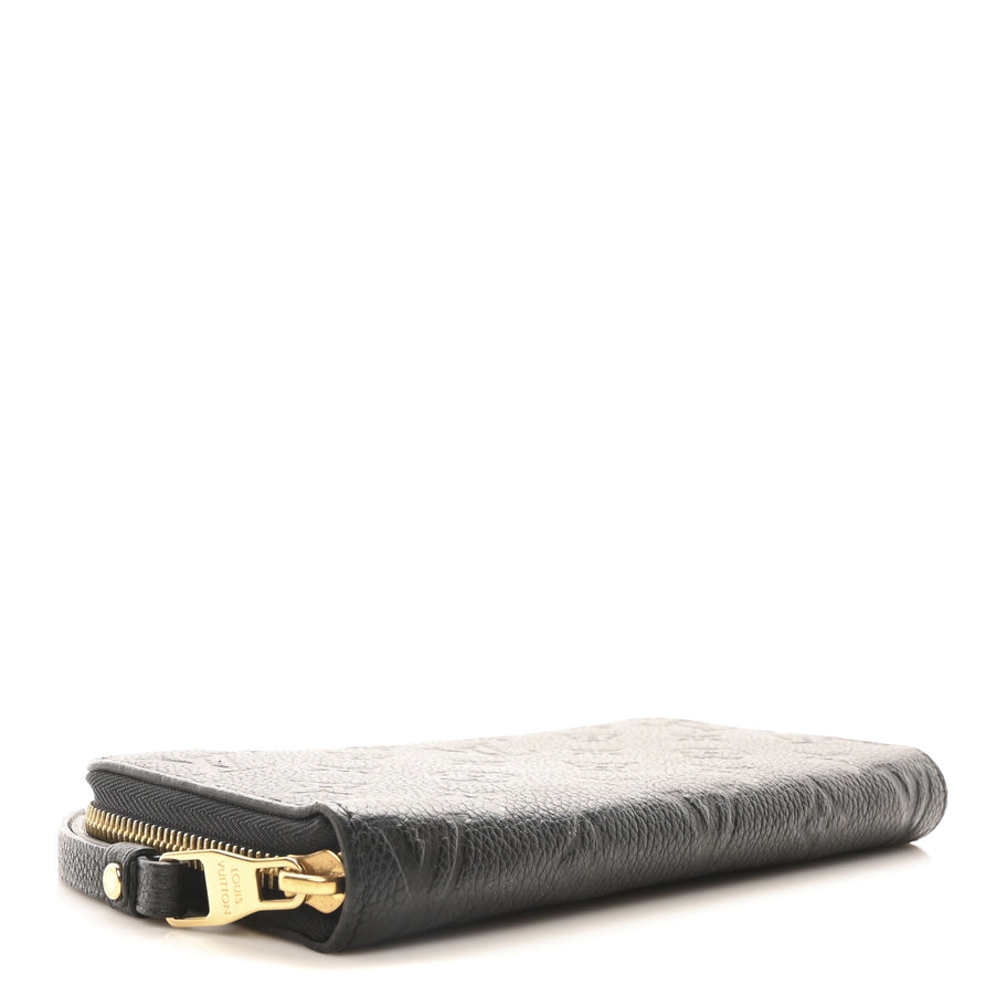 Louis Vuitton Empreinte Zippy Wallet Black Image 4