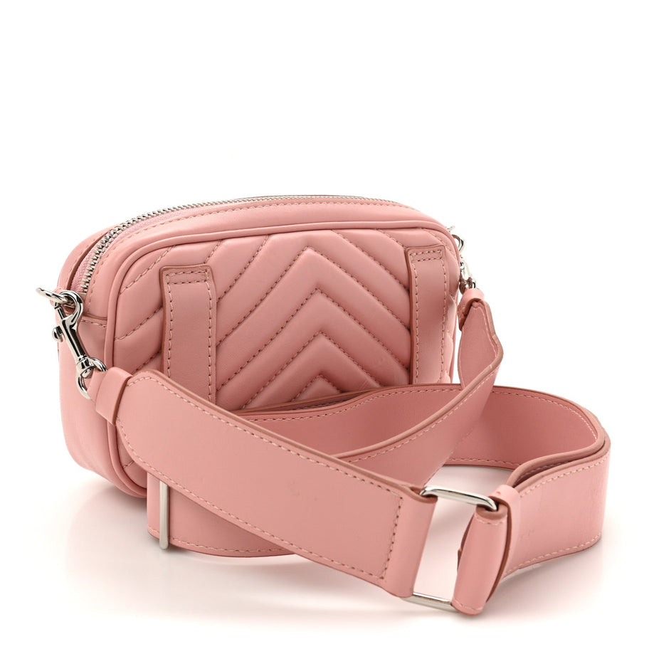 Stella McCartney Eco Alter Nappa Star Patch Belt Bag Pink Image 3