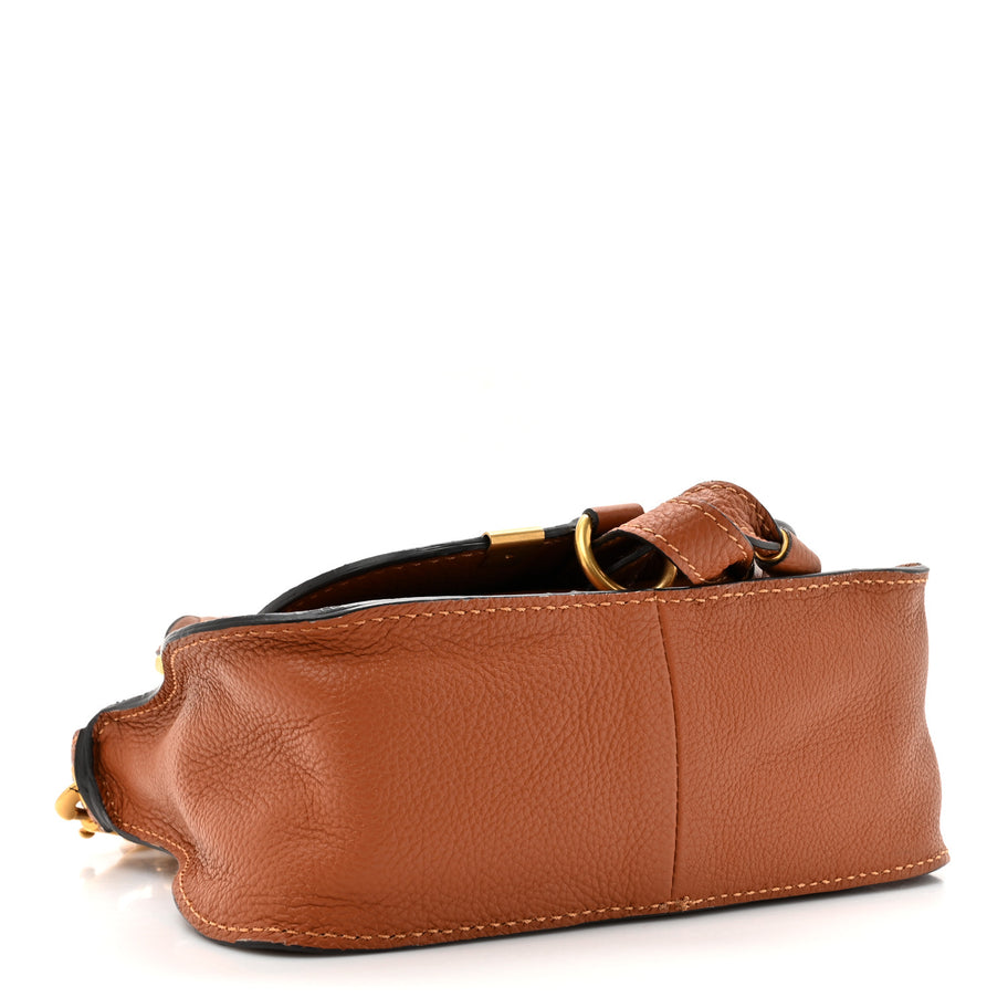 Chloe Calfskin Mini Marcie Satchel Tan Image 4