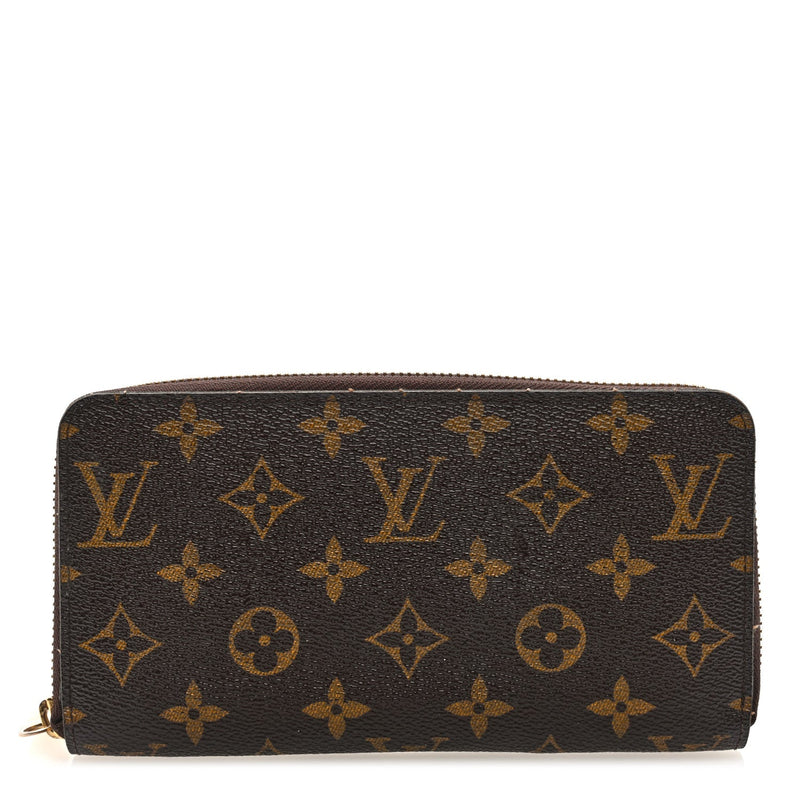  Louis Vuitton Monogram Zippy Wallet
