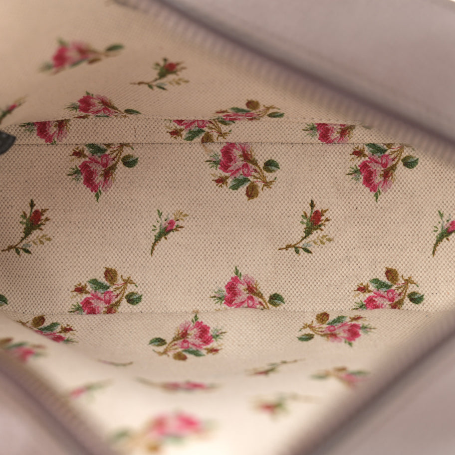 Gucci GG Supreme Monogram Web Neo Vintage Shoulder Bag Beige New Acero Crop Image 5