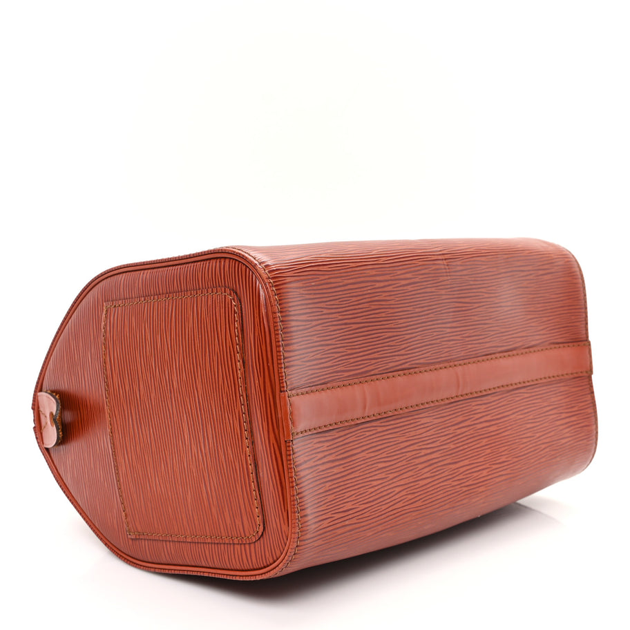 Louis Vuitton Epi Speedy 25 Kenyan Kenyan Fawn Image 4