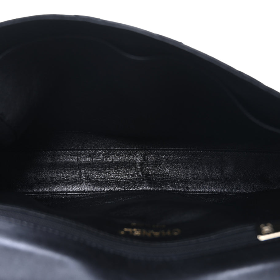 Chanel Lambskin Quilted Clutch Black Image 5