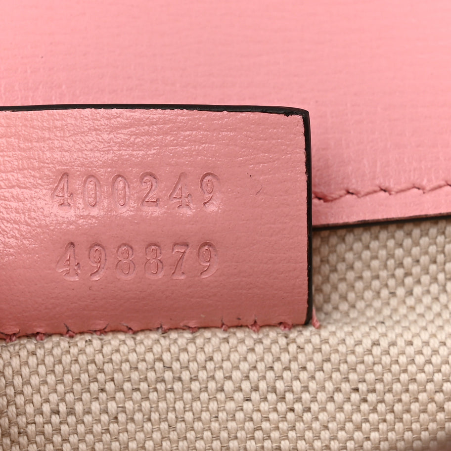 Gucci Azalea Calfskin Enamel Small Dionysus Shoulder Bag New Cherry Red Wild Rose Off White Image 7