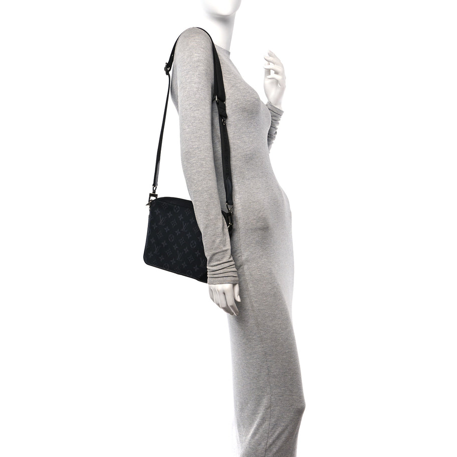 Louis Vuitton Reverse Monogram Eclipse Trio Messenger Large Pochette Image 2