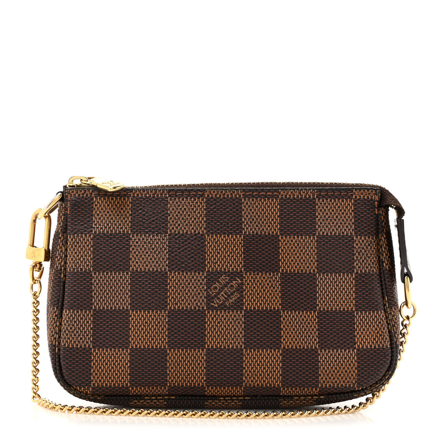 Louis Vuitton Damier Ebene Mini Pochette Accessories Image 1