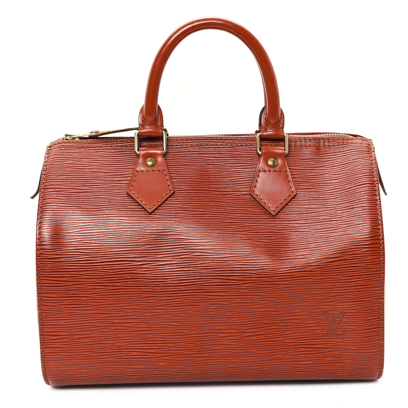  Louis Vuitton Epi Speedy 25 Kenyan Kenyan Fawn