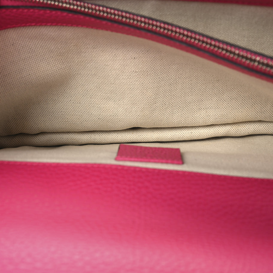 Gucci Dollar Calfskin Small Dionysus Shoulder Bag Box Pink Image 6