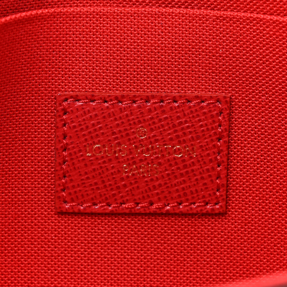 Louis Vuitton Damier Ebene Pochette Felicie Chain Wallet Image 7