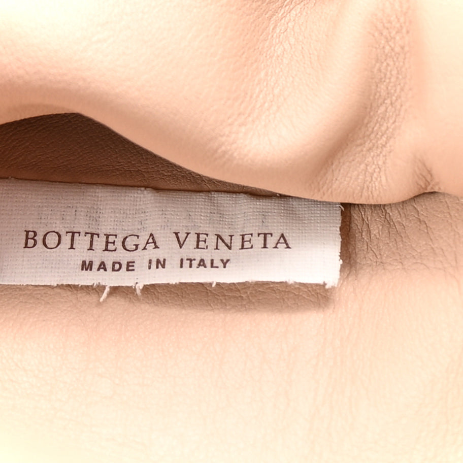 Bottega Veneta Smooth Butter Calf The Pouch Oversized Clutch Nude Image 6