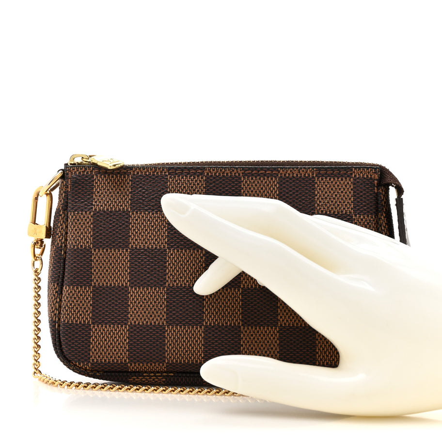 Louis Vuitton Damier Ebene Mini Pochette Accessories Image 2