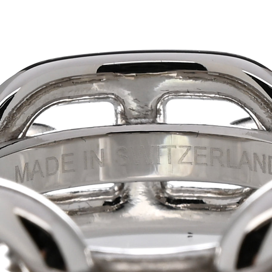 Hermes Palladium Regate Scarf Ring Image 4