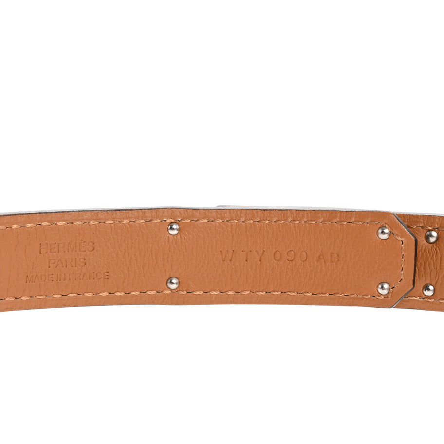 Hermes Epsom Kelly Pocket Belt Gold Image 3