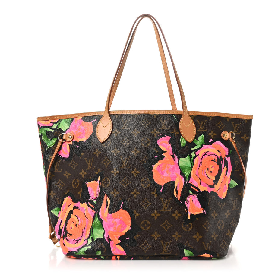 Louis Vuitton Monogram Roses Neverfull MM Image 1