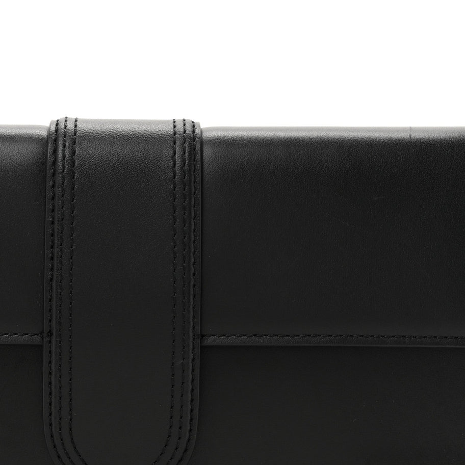 Jacquemus Smooth Calfskin Le Grand Bambino Long Black Image 7