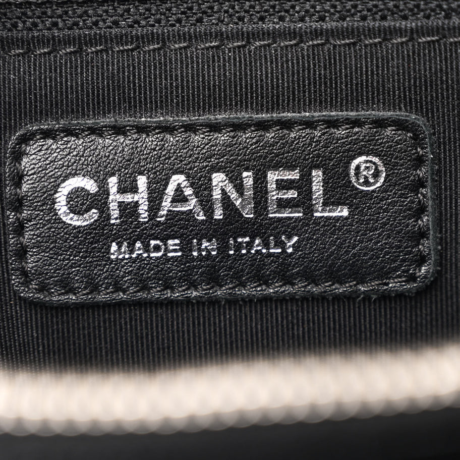 Chanel Caviar Quilted Grand Shopping Tote GST Black Image 7