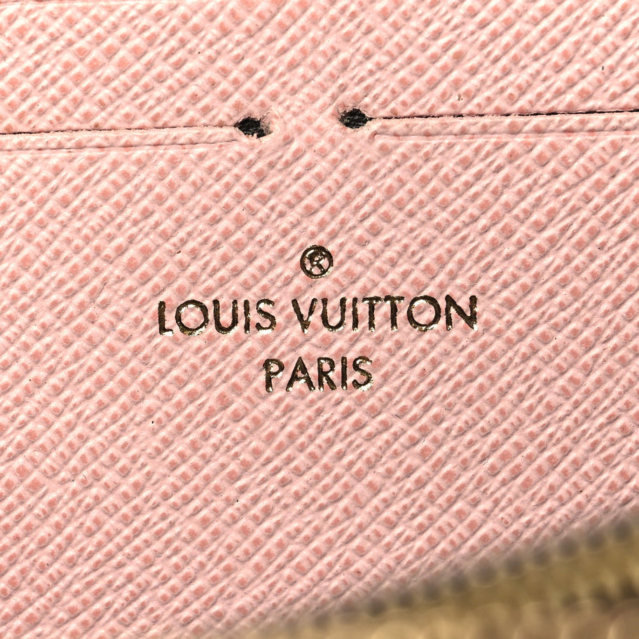 Louis Vuitton Monogram Clemence Wallet Rose Ballerine Image 6
