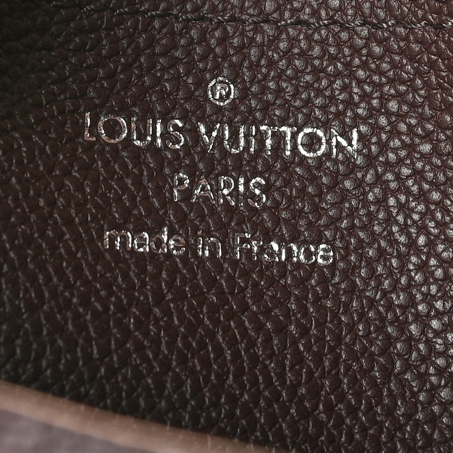 Louis Vuitton Mahina Carmel Hobo Chocolate Image 6