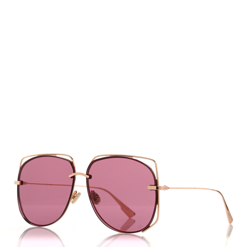  Christian Dior Metal Stellaire 6 Sunglasses Rose Gold