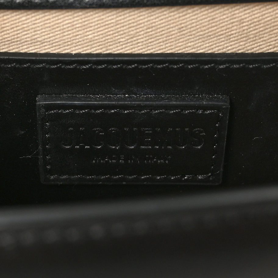 Jacquemus Smooth Calfskin Le Grand Bambino Black Image 6